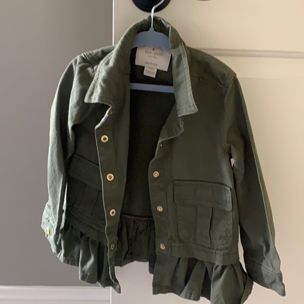 Kate Spade kids field jacket (barely worn)